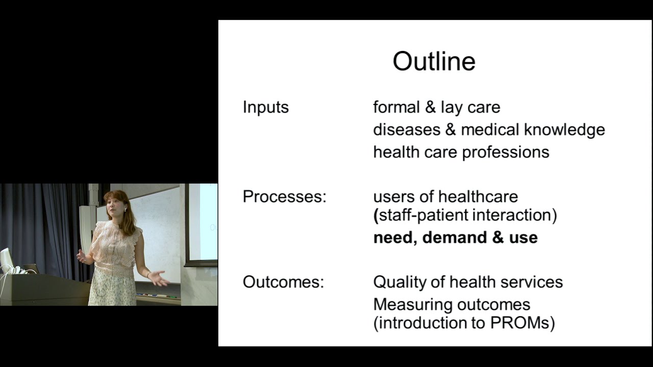KUSPH“Introduction of Health Services Course,Talk3” Dr.Esther Kwong (LSHTM) | KyotoU Channel